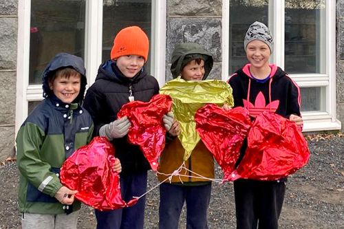 Saksalaisparin häistä lähetetty ilmapallo kulkeutui Oriniemeen