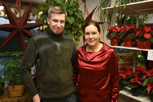 Oma kukkakauppa täytti vuosien haaveen Oma kukkakauppa täytti vuosien haaveen