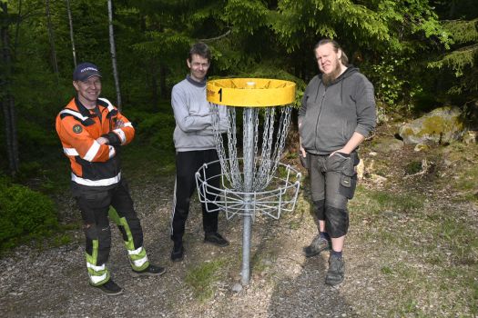 Porttikallion uusittu frisbeegolfrata tuo lisää kävijöitä